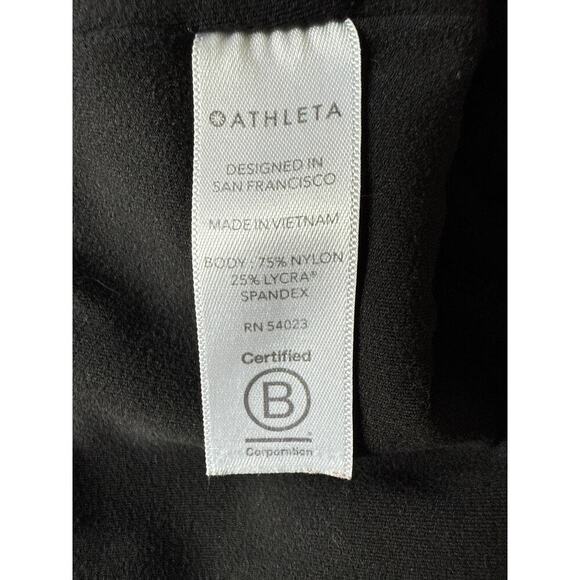 Athleta Stash Pocket Salutation High Rise Tight Womens Small in Black #198877 - Picture 9 of 11